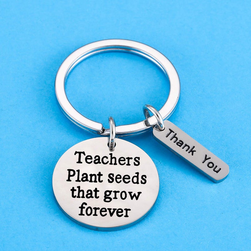 Nimteve Teacher Appreciation Gift for Women, 3PCs Teacher Keychain Set, Jewelry Gift for Teachers, Birthday Gift for Teacher Gifts From Students (3PCs Mixed #2) - Image 3